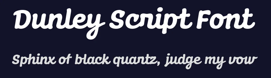 Dunley Script Font by ekobimantara — Script Handwritten Font — thumbnail 2