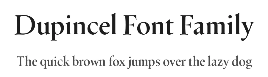 Dupincel Font Family by Plau — Serif Font