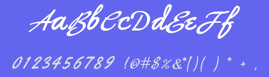 DURANGO Script Font by johndesign540 — Script Handwritten Font — thumbnail 3