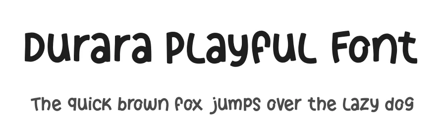 Durara Playful Font by Denustudios — Decorative Font