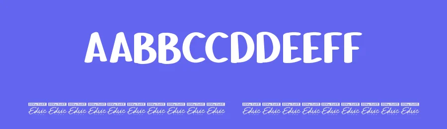 Durian Party Font by edricstudio — Display Font — thumbnail 3