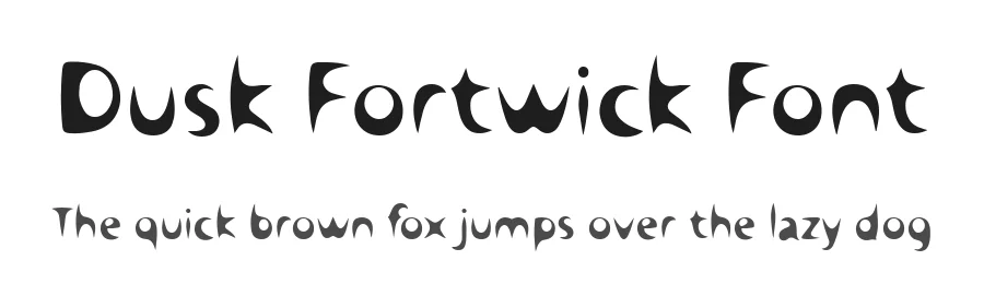 Dusk Fortwick Font by Letterhanna Studio — Display Font