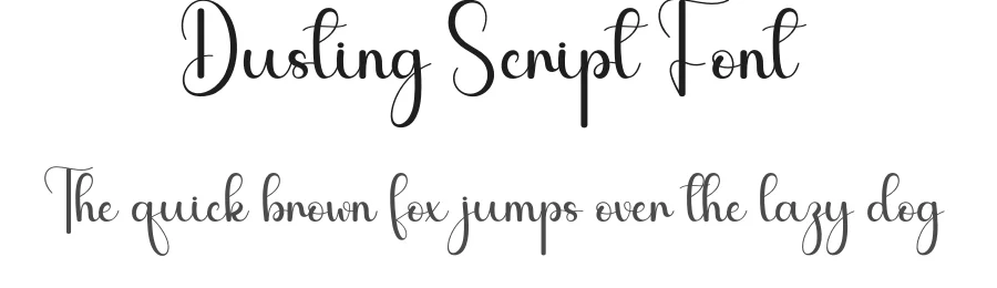 Dusting Script Font by andikastudio — Script Handwritten Font