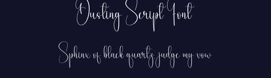 Dusting Script Font by andikastudio — Script Handwritten Font — thumbnail 2