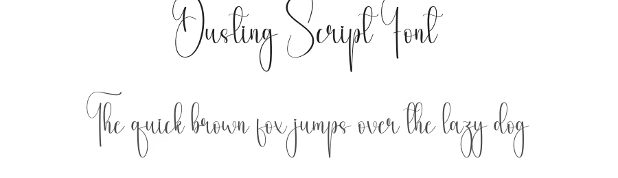 Dusting Script Font by andikastudio — Script Handwritten Font