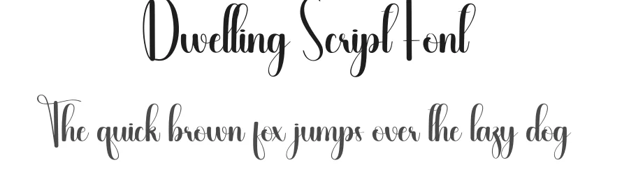 Dwelling Script Font by andikastudio — Script Handwritten Font