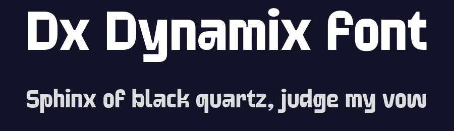 Dx Dynamix Font by Dirtyline Studio — Sans Serif Font — thumbnail 2