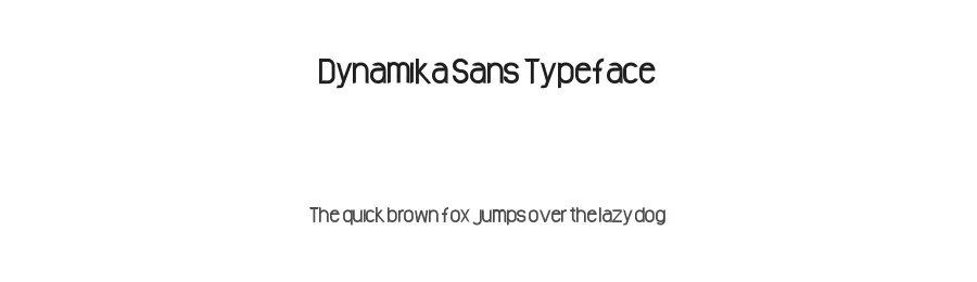 Dynamika Sans Typeface by Armando Nhabanga — Sans Serif Font