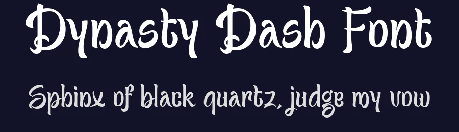 Dynasty Dash Font by Inviline.co — Script Handwritten Font — thumbnail 2