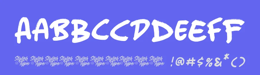 Dynasty Dragon – Bold Brush Calligraphy Font by stylishtype.co — Script Handwritten Font — thumbnail 3