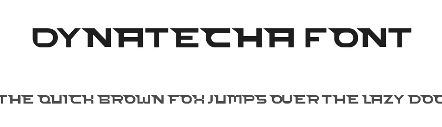 Dynatecha Font by ffeeaarr — Decorative Font