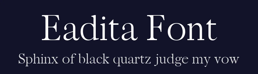 Eadita Font by Creativetacos — Serif Font — thumbnail 2