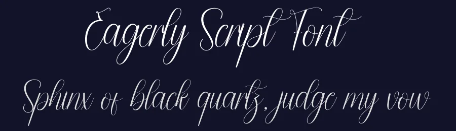 Eagerly Script Font by andikastudio — Script Handwritten Font — thumbnail 2
