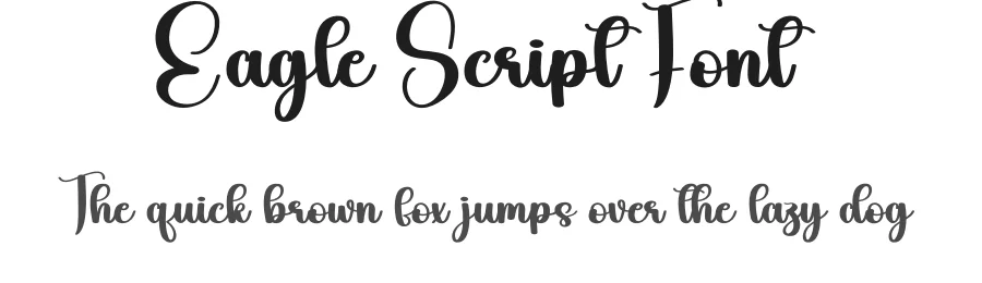 Eagle Script Font by andikastudio — Script Handwritten Font