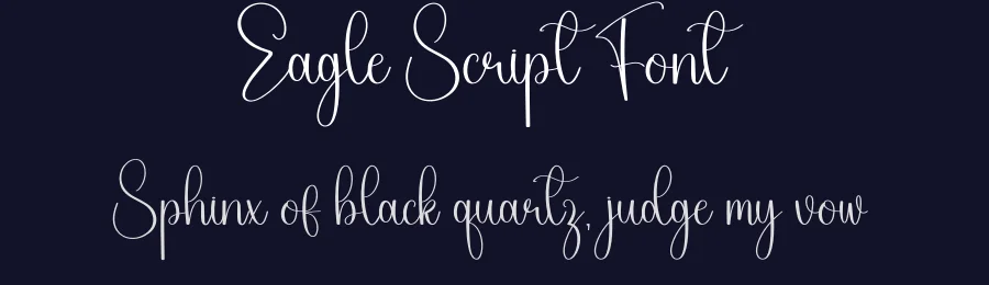 Eagle Script Font by Kecimpring — Script Handwritten Font — thumbnail 2