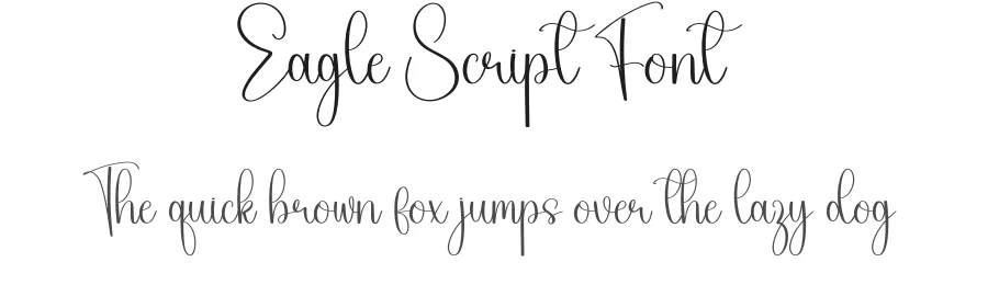 Eagle Script Font by Kecimpring — Script Handwritten Font