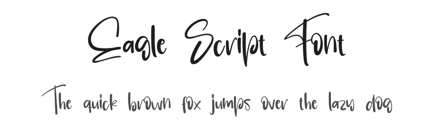 Eagle Script Font by creativeletter — Script Handwritten Font