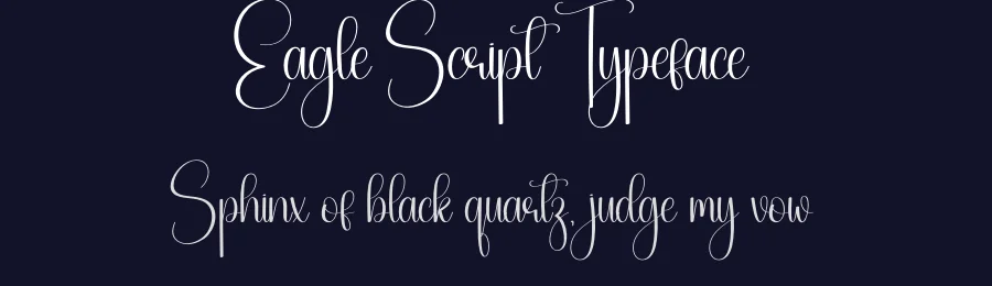 Eagle Script Typeface by creativeletter — Script Handwritten Font — thumbnail 2