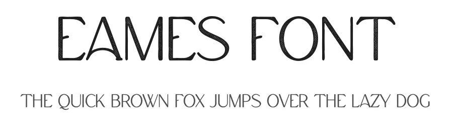 Eames Font by vpcreativeshop — Sans Serif Font