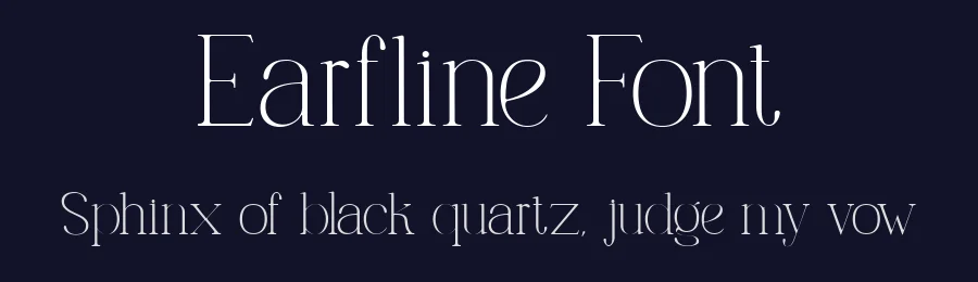 Earfline Font by Muksal Creative — Serif Font — thumbnail 2