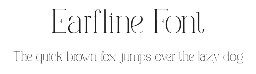 Earfline Font by Muksal Creative — Serif Font