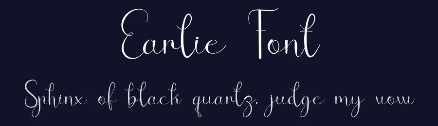 Earlie Font by fahmistudio99 — Script Handwritten Font — thumbnail 2