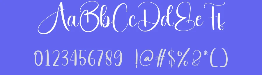Earring Script Font by creativeletter — Script Handwritten Font — thumbnail 3