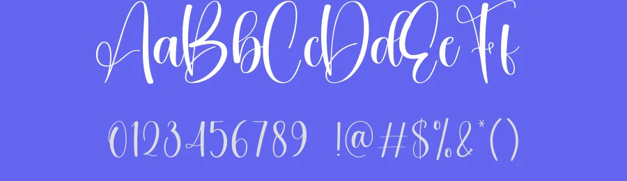 Earrings Script Font by creativeletter — Script Handwritten Font — thumbnail 3
