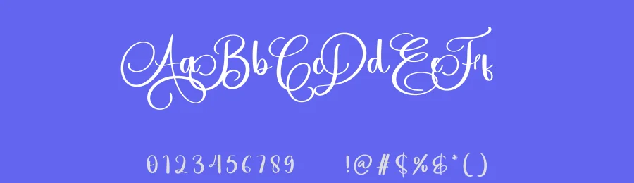 Earrings Script Font by creativeletter — Script Handwritten Font — thumbnail 3