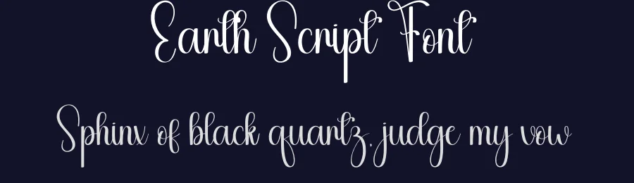 Earth Script Font by andikastudio — Script Handwritten Font — thumbnail 2