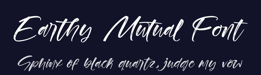 Earthy Mutual Font by stylishtype.co — Script Handwritten Font — thumbnail 2