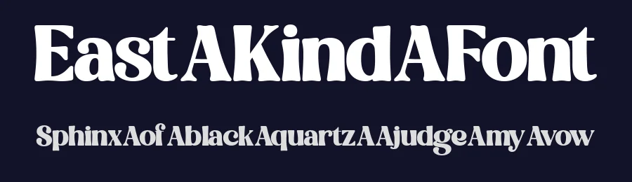 East Kind Font by Taboja Std — Decorative Font — thumbnail 2