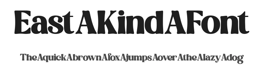 East Kind Font by Taboja Std — Decorative Font