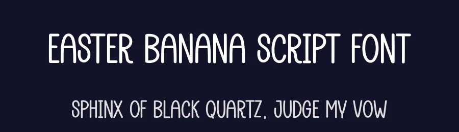 Easter Banana Script Font by andikastudio — Display Font — thumbnail 2