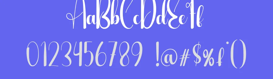 Easter Blue Script Font by andikastudio — Script Handwritten Font — thumbnail 3