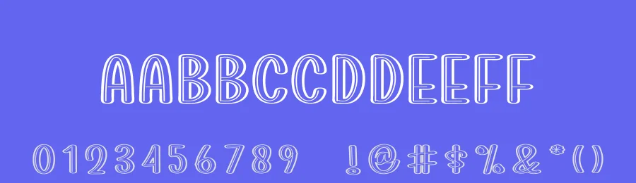 Easter Bubble – Playful And Unique Font by freshtypeink — Display Font — thumbnail 3