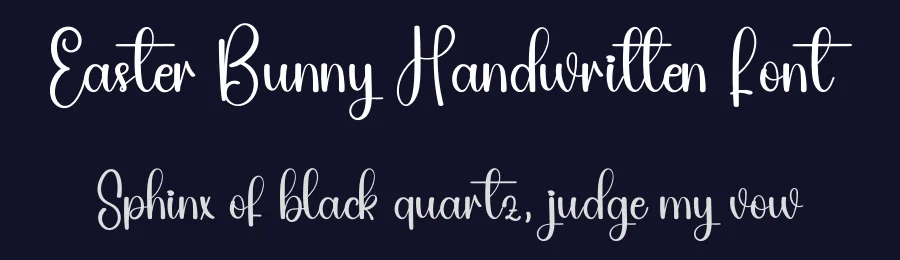Easter Bunny Handwritten Font by inermediaSTUDIO — Script Handwritten Font — thumbnail 2