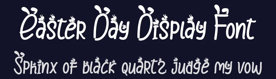 Easter Day Display Font by Yoga Letter — Display Font — thumbnail 2