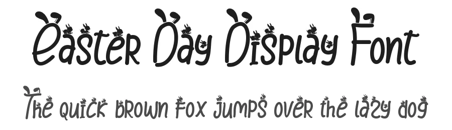 Easter Day Display Font by Yoga Letter — Display Font