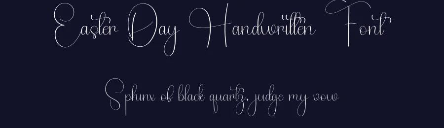 Easter Day Handwritten Font by freshtypeink — Script Handwritten Font — thumbnail 2