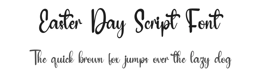 Easter Day Script Font by inermediaSTUDIO — Script Handwritten Font