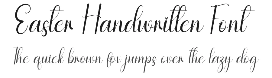 Easter Handwritten Font by andikastudio — Script Handwritten Font