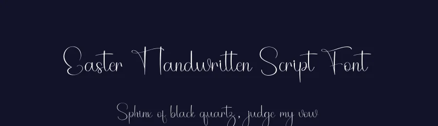 Easter Handwritten Script Font by freshtypeink — Script Handwritten Font — thumbnail 2