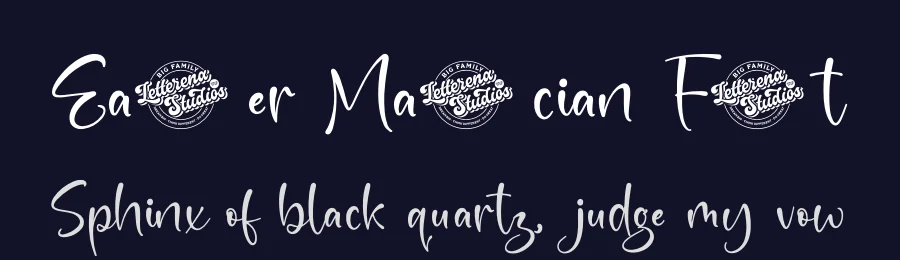 Easter Magician Font by letterenastudios — Script Handwritten Font — thumbnail 2