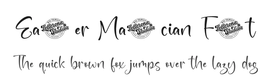 Easter Magician Font by letterenastudios — Script Handwritten Font