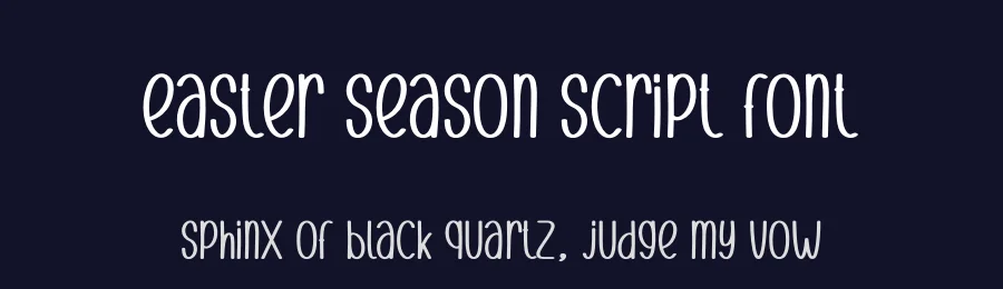 Easter Season Script Font by andikastudio — Display Font — thumbnail 2