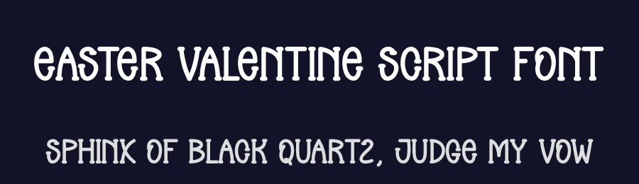 Easter Valentine Script Font by andikastudio — Display Font — thumbnail 2