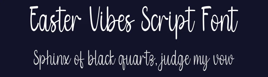 Easter Vibes Script Font by inermediaSTUDIO — Script Handwritten Font — thumbnail 2
