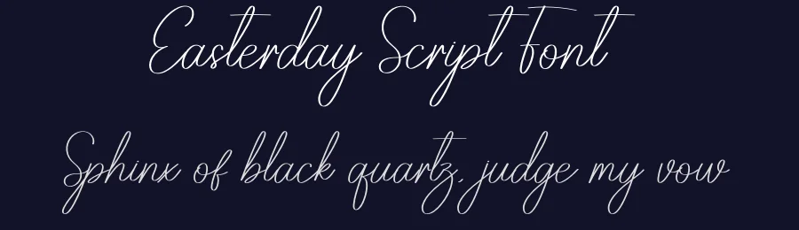 Easterday Script Font by andikastudio — Script Handwritten Font — thumbnail 2