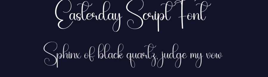 Easterday Script Font by creativeletter — Script Handwritten Font — thumbnail 2
